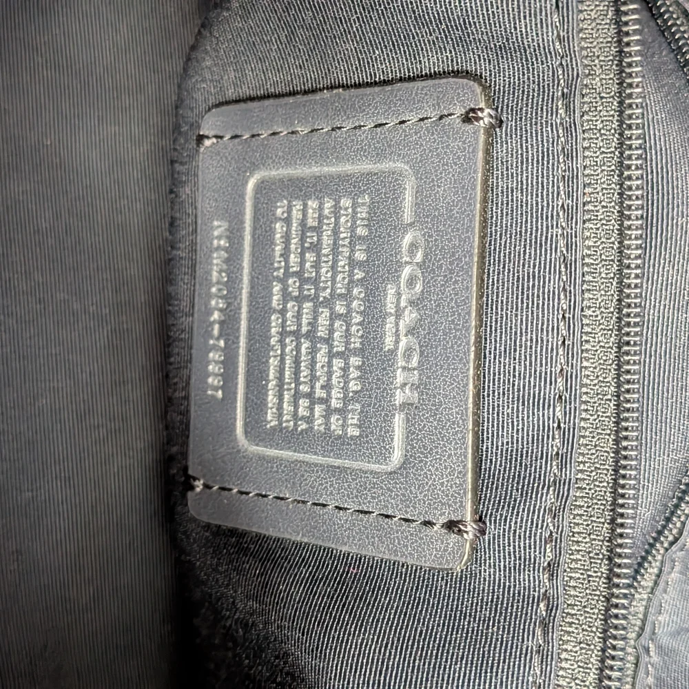 Coach Prairie Satchel Teal Leather Women's Bag - Picture 2 of 4